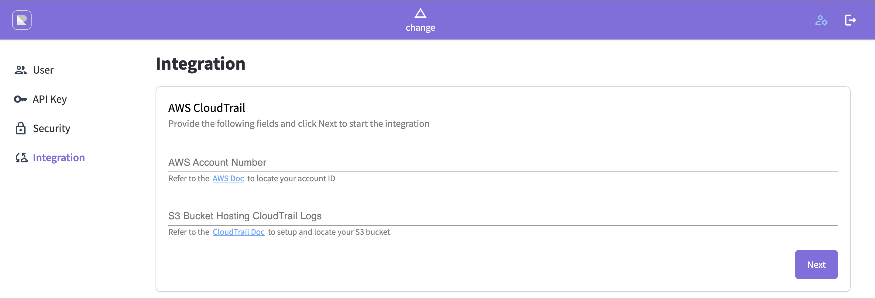 AWS CloudTrail Integration